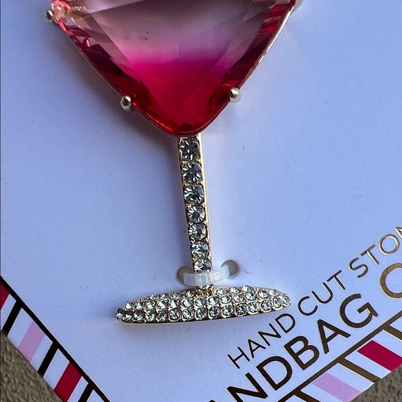 True To Form | Whimsical Candy Cane Martini Bag Charm - Picture 6 of 10
